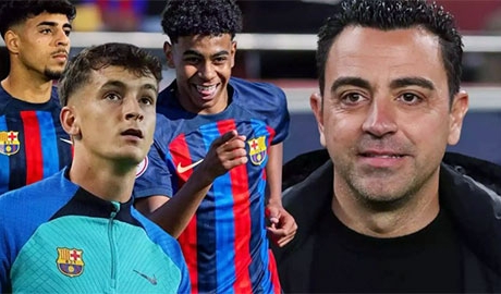 Dàn 'măng non' mà Xavi kỳ vọng